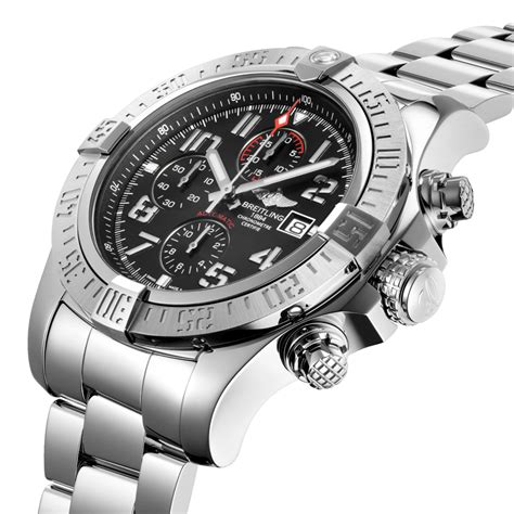 breitling super avenger 2 second hand|breitling super avenger bezel.